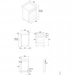 Bertazzoni PRO60 4 GEV S X E Κουζίνα Αερίου