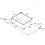 Bertazzoni P75 5C HER NE Εστία Αερίου