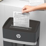 HP ProShredder 15CC – 2811 Επαγγελματικός καταστροφέας εγγράφων με συνδετήρες και καρτών Cross Cut P