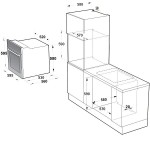 Multihome B66-SF3 (DDT) Εντοιχιζόμενος Φούρνος Ηλεκτρικός Black Glass