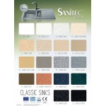 Sanitec Modern 317 (90x51cm) - Metallic Silver