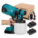 Πιστόλι Βαφής με 2 Μπαταρίες 28V – Professional Power Tools Portable Spray Gun Li-ion