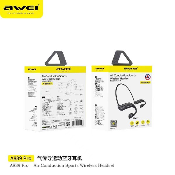 Aσύρματα ακουστικά - Neckband  - A889 Pro - Awei - 888957