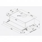 Davoline Spot Q Eco 60 GR-IX Συρόμενος Απορροφητήρας Inox