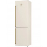 Gorenje Classico NRK6202CLI Ψυγειοκαταψύκτης Ρετρό NoFrost Μπεζ 200X60X60