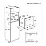 AEG MSB2547D-M 6000 Φούρνος Μικροκυμάτων Εντοιχιζόμενος