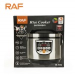 Ηλεκτρικός Πολυμάγειρας Rice Cooker 5L 900W με Αντικολλητικό Μπολ και 10 Προγράμματα RAF  R.178