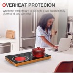 RAF Επιτραπέζια Εστία Κεραμική Διπλή 4800W R.8088 – Infrared Cooker R.8088