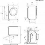 AEG LWR71842B 7000 ProSteam® Πλυντήριο Στεγνωτήριο