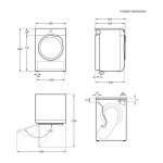 AEG TR959M6SE 9000 AbsoluteCare® Plus ProSteam Στεγνωτήριο