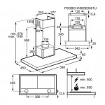 Zanussi ZHB62670XA Απορροφητήρας Καμίνι