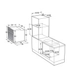 Korting KBO-6717E02X Εντοιχιζόμενος Φούρνος Άνω Πάγκου 77lt, A