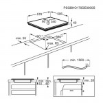 Zanussi ZHRN642X Κεραμική Εστία Radiant Hob