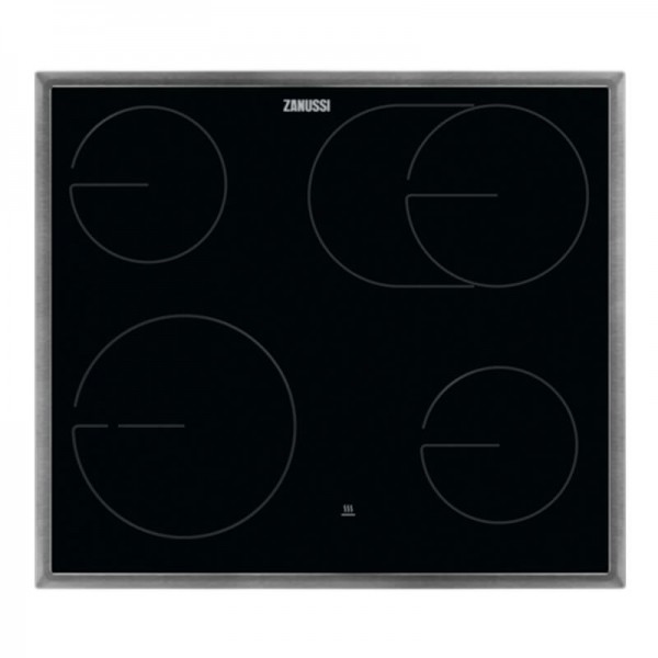 Zanussi ZHDN670X Κεραμική Εστία Radiant Hob