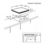 Zanussi ZHDN670X Κεραμική Εστία Radiant Hob