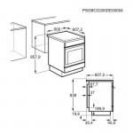 Zannusi ZCV550G1XA 40 MultiFunction Κεραμική Κουζίνα