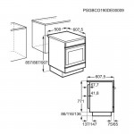 Zannusi ZCV550G1XA 40 MultiFunction Κεραμική Κουζίνα