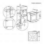 Zanussi ZOPED6XN 60 SelfClean Φούρνος με Πυρολυτικό Καθαρισμό