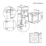 Zanussi ZOHEE2K2 Φούρνος 20 FanCookμε Aqua Clean Εμαγιέ Καθαρισμό