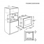 Zanussi ZMSN5SX 20 Φούρνος Μικροκυμάτων Εντοιχιζόμενος