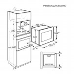 Zanussi ZMSN5SX 20 Φούρνος Μικροκυμάτων Εντοιχιζόμενος