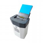 HP OneShred Auto 80CC – 2817 Λευκός/Γκρι καταστροφέας εγγράφων και καρτών Cross Cut P4 – 8 Manual/80