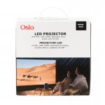 Osio OPRO-4010 Γκρι/Μαύρος Projector με λάμπα LED 1280*720p, 40-200″ με Βluetooth, USB, HDMI, Wifi