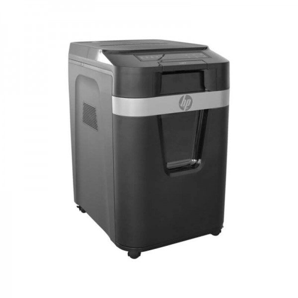 HP Pro Shredder Auto 200CC – 2820 Μαύρος καταστροφέας εγγράφων με συνδετήρες και καρτών Cross Cut P4