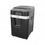 HP Pro Shredder Auto 200CC – 2820 Μαύρος καταστροφέας εγγράφων με συνδετήρες και καρτών Cross Cut P4