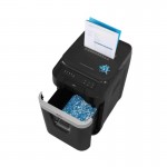 HP Pro Shredder Auto 200CC – 2820 Μαύρος καταστροφέας εγγράφων με συνδετήρες και καρτών Cross Cut P4