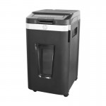 HP Pro Shredder Auto 400CC – 2822 Μαύρος καταστροφέας εγγράφων με συνδετήρες και καρτών Cross Cut P4