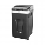 HP Pro Shredder Auto 400MC – 2823 Μαύρος καταστροφέας εγγράφων με συνδετήρες και καρτών Micro Cut P5