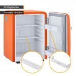 First Austria FA-5172-3-OR Πορτοκαλί ρετρό mini bar R600, 22dB – μικτά 40L