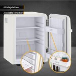 First Austria FA-5172-3-CR Κρεμ ρετρό mini bar R600, 22dB – μικτά 40L