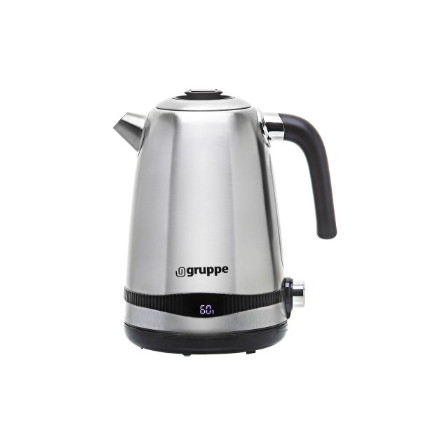 Gruppe HHB-8702D Inox 1.7 L Βραστήρας με ρύθμιση θερμοκρασίας 2200W