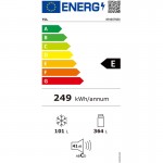 TCL RP465TSE0 Ψυγείο Δίπορτο Total NoFrost Γκρι