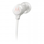 Motorola Earbuds 3C-S Λευκά In ear ακουστικά ψείρες handsfree με καλώδιο 1.2μ.