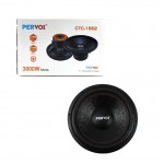 Pervoi Subwoofer Αυτοκινήτου 15″ Horn 3000W 150OZ PERVOI CTC-1552