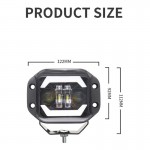 EJC LED προβολέας εργασίας 6000Κ 10-80V