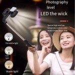 Selfie Stick με Τρίποδο & Remote Control με Διπλό LED Φωτισμό P40S-F