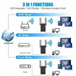 Andowl Q-W012 WiFi Extender Dual Band (2.4 & 5GHz) 1200Mbps με 2 Θύρες Ethernet