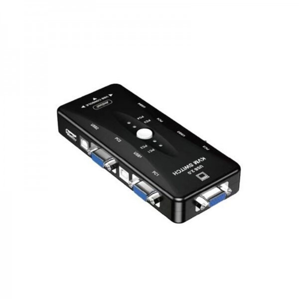 Andowl 4 σε 1 KVM Μετατροπέας USB 2.0 Q-K301