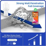 Andowl WiFi Extender Single Band (2.4GHz) 300Mbps Q-T84