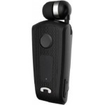 Treqa BT-46 Ακουστικό Bluetooth In Ear Πέτου Μαύρο