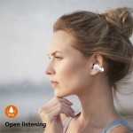 Bluetooth Handsfree Ακουστικά με Θήκη Φόρτισης F50 TWS Μαύρα