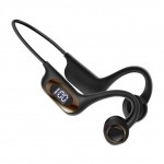 Treqa BT-30 Bone Conduction Bluetooth Handsfree Ακουστικά Μαύρα