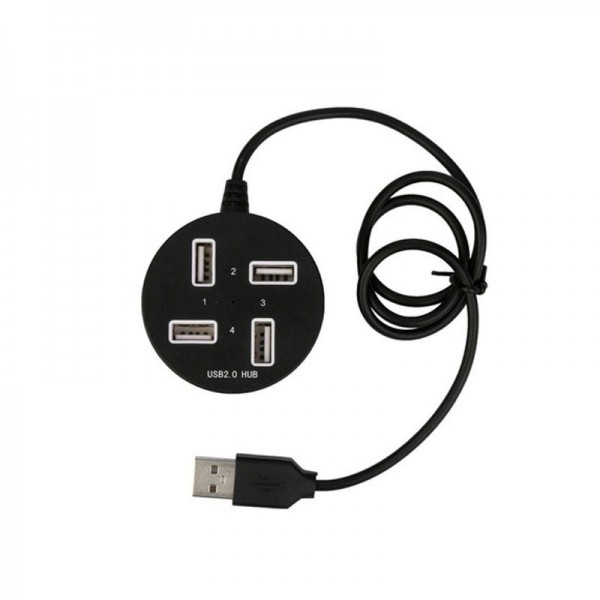 Andowl Αντάπτορας HUB Q-HU811 4 Θύρες USB 2.0 Μαύρο