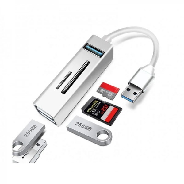 Andowl Q-hu803 USB 3.0 Hub 3 Θυρών με σύνδεση USB-A