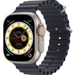 Smartwatch T800 Ultra 49mm με Παλμογράφο 1.99 Infinite Display Μαύρο