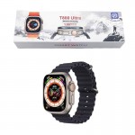 Smartwatch T800 Ultra 49mm με Παλμογράφο 1.99 Infinite Display Μαύρο